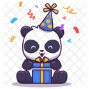 Panda Opening Gift  Icon