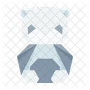 Panda Origami  Icon