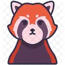 Panda rojo  Icono