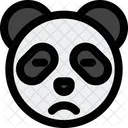 Panda Sad Face Icône