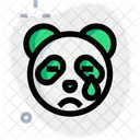 Panda Sad Tear Animal Wildlife Icon
