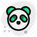 Panda Sin Boca Animal Fauna Icon