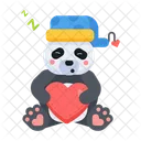Panda Sleeping  Icon