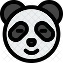 Panda Smiling Closed Eyes Icon