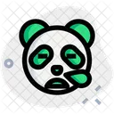 Panda Snoring Animal Wildlife Icon