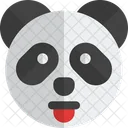 Panda Tongue  Icon
