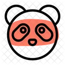 Panda Without Mouth Icon