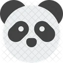 Panda Without Mouth Icon