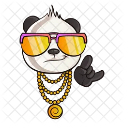 Pandas Gangsterleben  Symbol