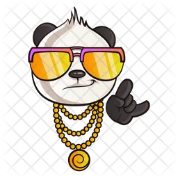 Pandas thug life  Icon