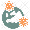 Pandemia Covid Coronavirus Icon