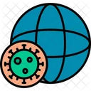 Pandemia Coronavirus Covid Icon