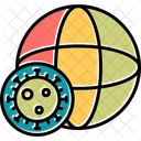 Pandemia Coronavirus Covid Icon