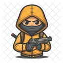 Miembro De Una Pandilla Icono