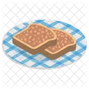 Pane Alla Nutella Toast Alla Nutella Pane Tostato Icon