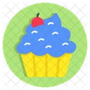 Muffin Cupcake Pastel De Hadas Icon