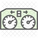 Panel De Control Tablero De Instrumentos Indicador Icono