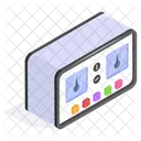 Panel de control médico  Icono