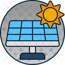 Panel solar  Icono