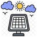 Energia Panel Potencia Icono