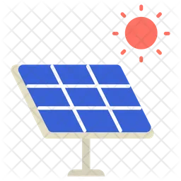 Panel solar  Icono