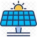 Solar Energia Solar Panel Solar Icono