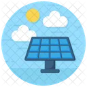 Panel solar  Icono