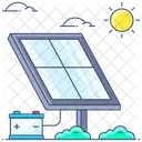 Colector Solar Panel Solar Celula Solar Icono