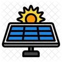 Panel solar  Icono