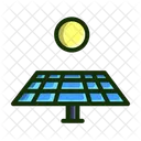 Panel solar  Icono