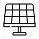 Panel solar  Icono
