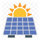 Panel Solar Energia Solar Energia Icono