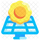 Ecologia Medio Ambiente Energia Solar Icono
