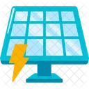 Solar Panel Energia Icon