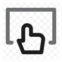 Panel táctil  Icono