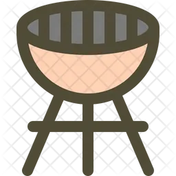 Panela de churrasco  Ícone