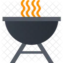 Panela de churrasco  Ícone