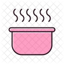 Panela quente  Ícone