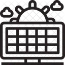 Paneles Solares Panel Solar Panel Icono