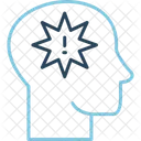 Panic Brain Mind Icon
