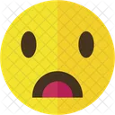 Panico Emoticon Smiley Icono