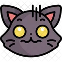 Gato Gatito Emoji Icono