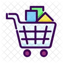Affaires Panier Shopping Icône