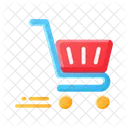 Panier Caddie Achats En Ligne Icône