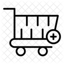 Panier ajouter  Icône