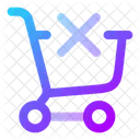 Panier D Achat Supprimer Supprimer Croix Icône