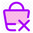 Panier Retirer Icon