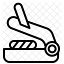 Panini Fleischschneider Schneider Symbol