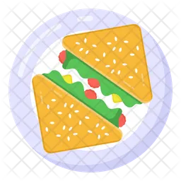 Panini-Sandwiches  Symbol