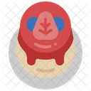 Panna Cotta Pudim Gelatina Icon